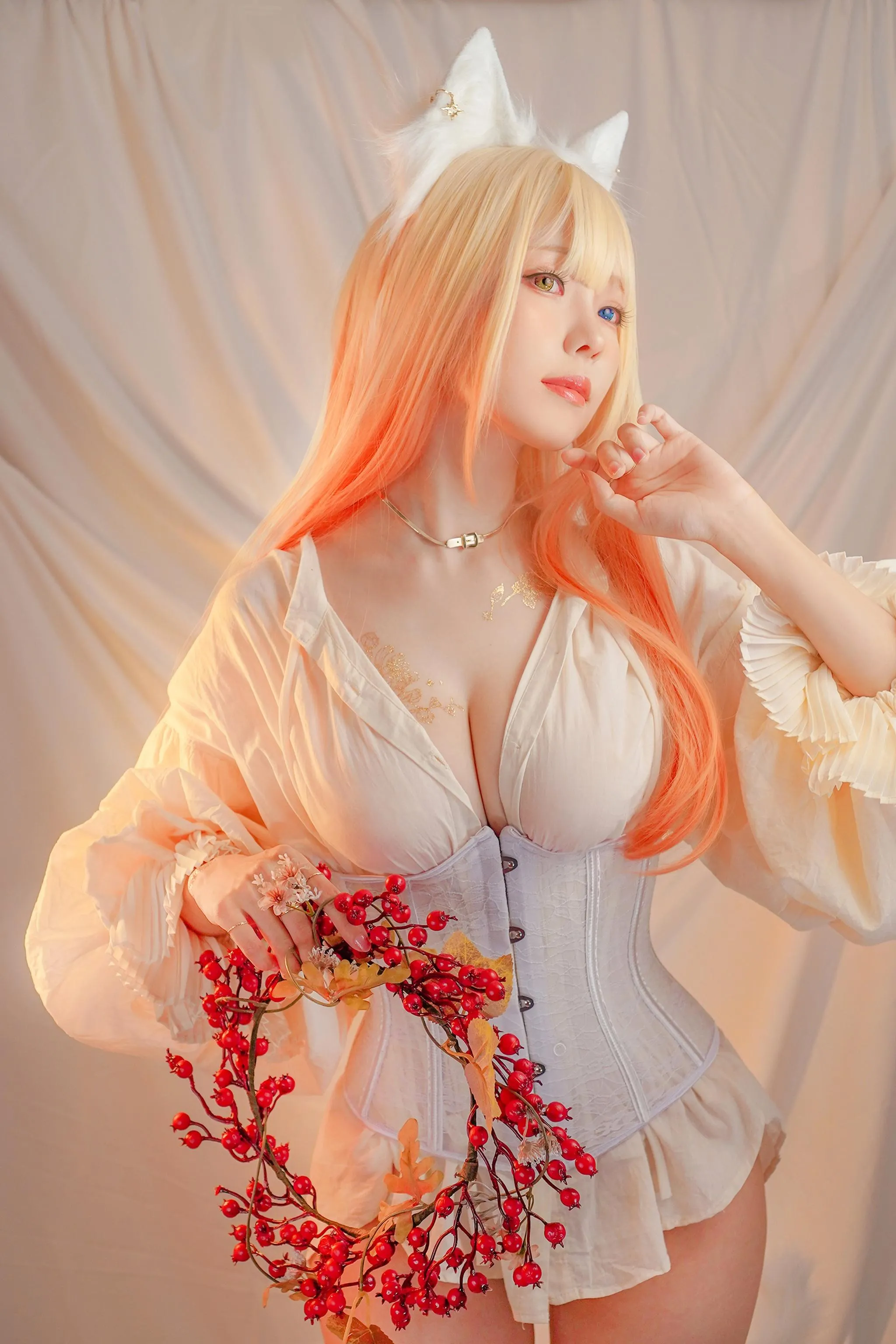ElyEE子 – NO.77 Original Witch  Cat魔女與貓-Odd-eyed cat __ [41P]插图7